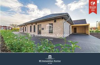 Haus kaufen in 26842 Ostrhauderfehn, Ostrhauderfehn! Schlüsselfertige Neubau-Bungalow mit Terrasse und Gartenanlage in ruhiger Wohnlage!