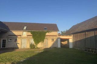 Bauernhaus kaufen in 14913 Niedergörsdorf, Toller Bauernhof & Bodenplatte mit Baugenehmigung f. freigeplanten Bungalow