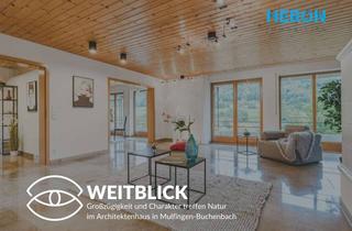 Haus kaufen in 74673 Mulfingen, WEITBLICK – Großzügigkeit und Charakter treffen Natur im Architektenhaus in Mulfingen-Buchenbach