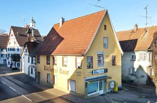 Haus kaufen in 72516 Scheer, Zentrale Lage • Wohn- und Geschäftshaus, ideal für einen Imbiss, Friseur oder Büro
