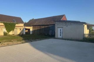 Grundstück zu kaufen in 14913 Niedergörsdorf, Jetzt bauen! geplanter Bungalow mit Baugenehmigung auf Drei-Seithof