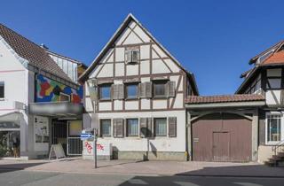 Haus kaufen in 76870 Kandel, Leben, wo Geschichte wohnt – großes Fachwerkhaus mit viel Platz für Ideen