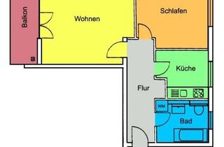 Wohnung kaufen in 01705 Freital, Hübsche Wohnung mit Balkon in gefragter Wohnanlage!