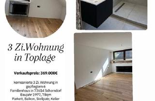 Wohnung kaufen in 73614 Schorndorf, Schorndorf - 3 Zi.Wohnung 78qm in 73614 Schorndorf