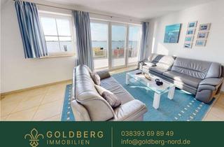 Wohnung kaufen in 18569 Neuenkirchen, Ferienwohnung - Maisonette Wohnung mit Wasserblick aus jedem Fenster