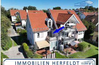 Wohnung kaufen in 86807 Buchloe, Sehr schöne, liebevoll renovierte 2-Zimmer-Wohnung mit Südbalkon und TG-Stellplatz sofort bezugsfrei