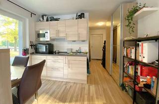 Wohnung kaufen in 91058 Bruck, Sofort bezugsfreie und moderne 1-Zimmer-Wohnung mit Terrasse und Stellplatz in Erlangen-Bruck