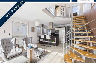 Wohnung kaufen in 90530 Wendelstein, Exklusives Wohnen über den Dächern Wendelsteins – Tolle Maisonette mit Dachterrasse und Tiefgarage!