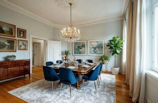 Wohnung kaufen in 55116 Altstadt, Stilvolle Altbauetage in denkmalgeschütztem Prachtbau – Exklusives Wohnen in bester Mainzer Lage