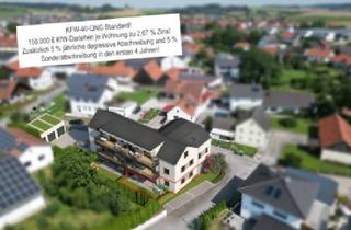 Wohnung kaufen in 84051 Essenbach, Essenbach Living - Stilvolle 2-Zimmerwohnung mit großzügigem Garten!
