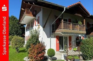 Wohnung kaufen in 82496 Oberau, Wohnen und Wohlfühlen - mit Gartenidylle