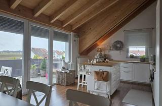 Wohnung kaufen in 86836 Untermeitingen, Attraktive 3,5-Zimmer Maisonette in Untermeitingen mit Garten und zwei Stellplätzen