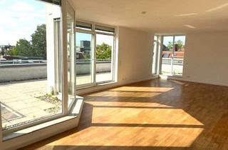 Penthouse kaufen in Herderstraße, 12163 Steglitz, BLICK ÜBER DIE DÄCHER: PENTHOUSETRAUM NAHE SCHLOßSTR. MIT RIESEN-SONNENTERRASSE, 2 BALKONEN etc.