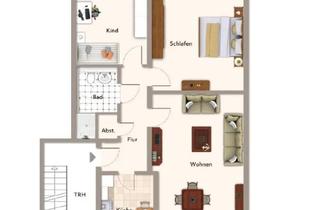 Wohnung mieten in Im Eschenholz, 47495 Rheinberg, Barrierefreie 3-Zimmer Erdgeschosswohnung mit Balkon und Terasse in Rheinberg-Borth