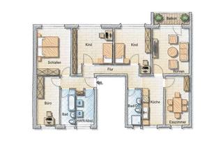 Wohnung mieten in Martzschstr. 30, 06686 Lützen, ***Hier ist Platz für alle*** geräumige 6 - Raum Wohnung mit Balkon