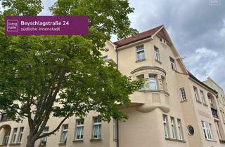 Wohnung mieten in Beyschlagstraße 24, 06110 Halle, Frisch saniert, traumhaft gelegen – und mit privater Terrasse!