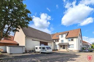 Haus kaufen in 34233 Fuldatal, 3-Familienhaus mit großer Scheune im Zentrum von Ihringshausen
