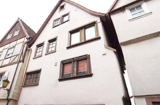 Doppelhaushälfte kaufen in 69412 Eberbach, Charmante Doppelhaushälfteim Herzen der Eberbacher Altstadt