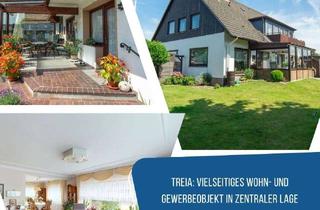 Haus kaufen in 24896 Treia, Treia: Vielseitiges Wohn- und Gewerbeobjekt in zentraler Lage