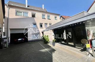 Mehrfamilienhaus kaufen in 72555 Metzingen, Kapitalanleger aufgepasst: Mehrfamilienhaus mit Pizzeria und Werkstatt!