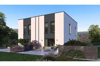 Doppelhaushälfte kaufen in 42899 Lüttringhausen, Bauen auf kleineren Grundstücken - Doppelhaushälfte modernes Flachdach mit ca.122 m² Wohnfläche