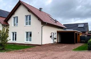 Doppelhaushälfte kaufen in 49696 Molbergen, Doppelhaushälfte mit Terrasse, Carport und Gerätehaus in Molbergen