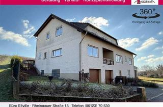 Haus kaufen in 55271 Stadecken-Elsheim, **Traumhafte Feldrandlage in Stadecken-Elsheim** Großzügiges 2-Familienhaus mit unverbaubarem