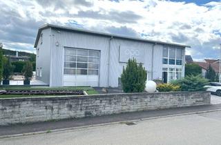Gewerbeimmobilie kaufen in Kirchstr. 46, 72145 Hirrlingen, Sie haben alle Möglichkeiten! Gewerbehalle mit Wohnung auf großem Grundstück