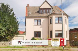 Anlageobjekt in 04509 Delitzsch, Arbeiten und Wohnen, kleines MFH oder Mehrgenerationenhaus - teilsaniert, individuell gestaltbar