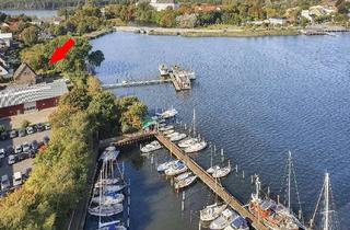 Grundstück zu kaufen in 24837 Schleswig, Schlei: Seltene Gelegenheit, traumhaftes, komplett saniertes Baugrundstück in erster Uferreihe fü...