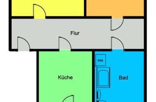 Wohnung mieten in 01796 Pirna, Pirna! Individuelle Dachgeschosswohnung mit Balkon und Tageslichtbad!