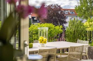 Penthouse kaufen in 81679 Bogenhausen, Hochkarätiges Penthouse über ca. 300 m²: Lichterfülltes Wohnen mit großen Dachterrassen
