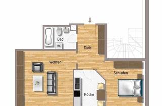 Wohnung mieten in 09322 Penig, 2 Zimmer + EBK im Zentrum von Penig