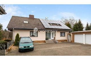 Haus kaufen in 63697 Hirzenhain, Hirzenhain - Paketkauf: charmantes Zweifamilienhaus mit großem Garten und Schwimmteich in ruhiger Lage