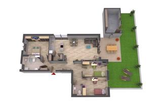 Wohnung kaufen in Waldstraße, 74906 Bad Rappenau, Neubauprojekt: Hochwertige 4-Zimmer Erdgeschosswohnung mit Garten, TG und Aufzug !