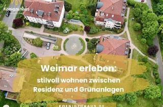 Wohnung kaufen in 99425 Parkvorstadt, Weimar erleben: Stilvoll wohnen zwischen Residenz und Grünanlagen