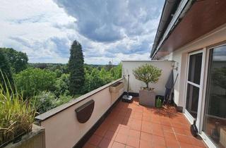 Wohnung kaufen in Bergische Landstraße 140, 51375 Schlebusch, Schlebusch-Bestlage! Idyllische und zentrale 3-Zimmer-DG-Wohnung 94m² Balkonterrasse, Weitblick!