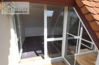 Wohnung kaufen in 08412 Werdau, Wunderschöne 3-Raum-DG-Maisonette-Wohnung mit 2 Balkonen, inkl. TG im Haus, IDEAL FÜR SELBSTNUTZER!