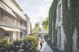 Wohnung kaufen in Brunnerstraße 16, 85540 Haar, quartier brunner – Wo die Stadt Luft holt. Haar bei München. Holzmassivbauweise EH 40 + QNG