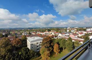 Wohnung kaufen in Alte Poststraße 79, 87600 Kaufbeuren, WEITSICHT mit PANORAMABLICK! CHARMANTE 3-Zi- Wohnung ganz OBEN! AUFZUG! 2 BALKONE! PROVIOSIONSFREI!
