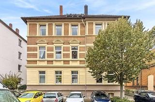 Wohnung kaufen in 38106 Braunschweig, Dachgeschosswohnung mit ausgebautem Spitzboden und ca. 84 m² Wohnfläche in der Nordstadt - BS