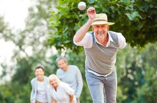 Wohnung kaufen in Mondstraße, 64285 Darmstadt, Wohnen 60 Plus - Bungalow-Wohnung mit pflegeleichtem Garten in der Residenz Ludwigshöhe Darmstadt