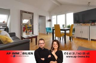 Wohnung mieten in 55296 Harxheim, DACHGESCHOSSTRAUM IN HARXHEIM - 3 Zimmer, EBK, Balkon, 53 m², TG-Stellplatz