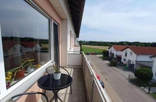 Wohnung mieten in 89278 Nersingen, Helle 3,5-Zimmer-Wohnung mit schönem Balkon und Garage/Stellplatz in Nersingen-Leibi