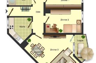 Wohnung mieten in Harkortstraße, 59423 Unna, Demnächst frei! 3-Zimmer-Wohnung in Unna Süd