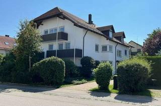 Wohnung mieten in Wiener Str., 86825 Bad Wörishofen, Schöne und gepflegte 3-Zimmer-Dachgeschosswohnung mit großem Balkon und Einbauküche in toller Lage