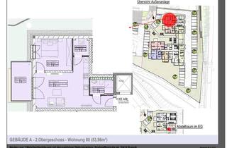 Wohnung mieten in Bonhoefferstraße 44, 35418 Buseck, 2-Zimmer Neubauwohnung mit Einbauküche und Südwest Balkon!