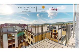 Penthouse mieten in 61462 Königstein im Taunus, KÖNIGSTEINER HÖFE | Mit Burgblick in 3-Zimmer-Penthouse - Neubau Erstbezug