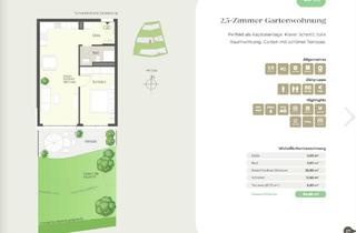 Wohnung mieten in Ströllerbachallee 58, 74613 Öhringen, Barrierefreie 2,5-Zimmer Wohnung mit Garten in Öhringen