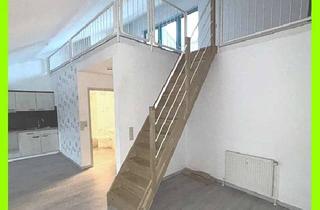 Wohnung mieten in Schloßplatz 11, 08371 Glauchau, Moderne Galeriewohnung mit Dachterrasse, EBK und großem Nebenraum